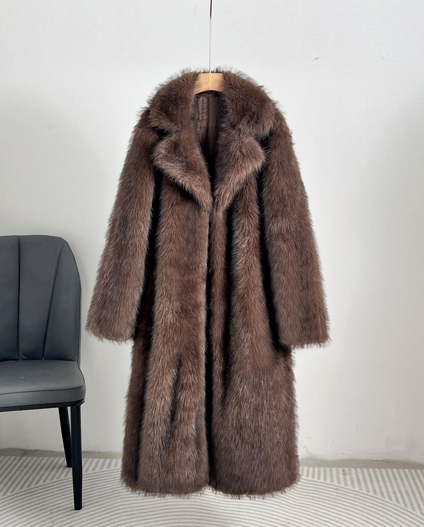 Winter Fur Overcoat