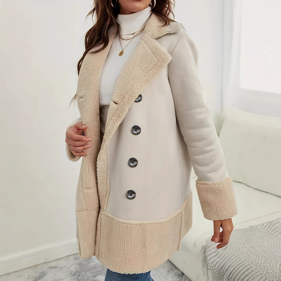 Lamb Wool Long Coat