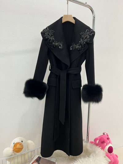 Women's Winter Woolen Long Coat