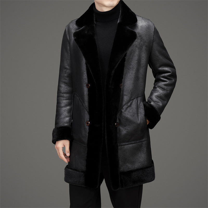 Xuelan Mink Fur Warm Coat