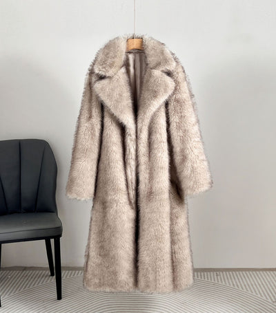 Winter Fur Overcoat