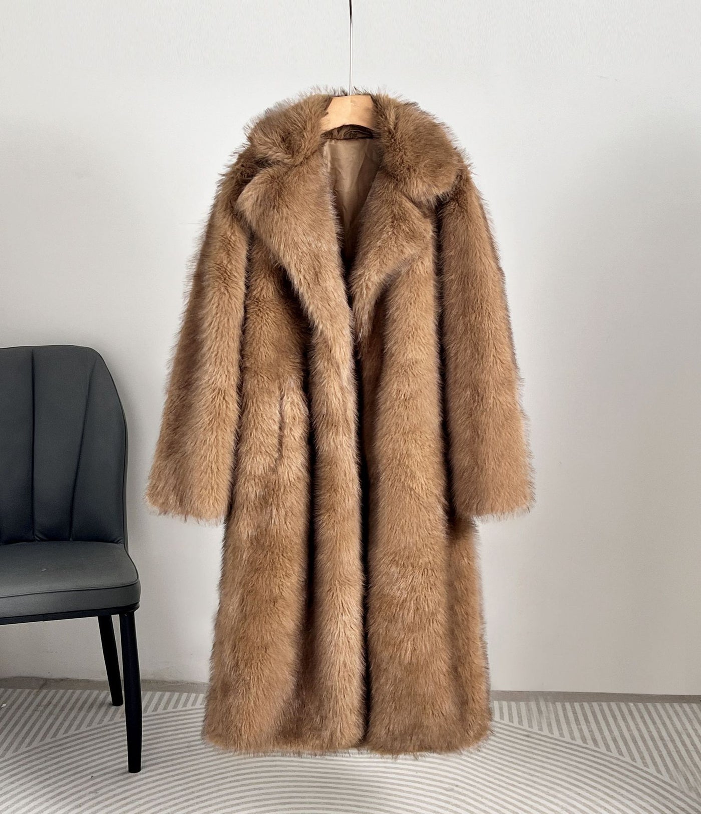 Winter Fur Overcoat