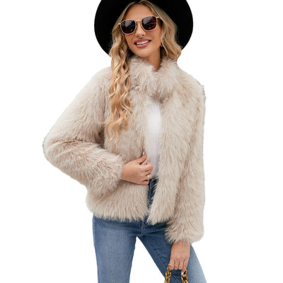 Casual Short Women's Fur Coat