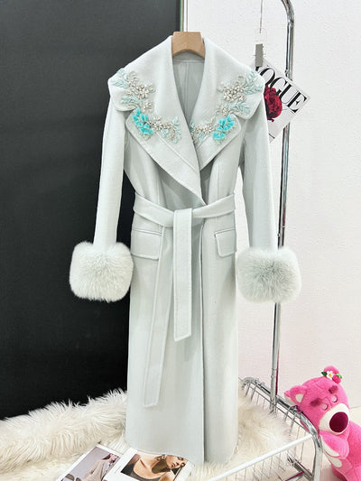 Women's Winter Woolen Long Coat