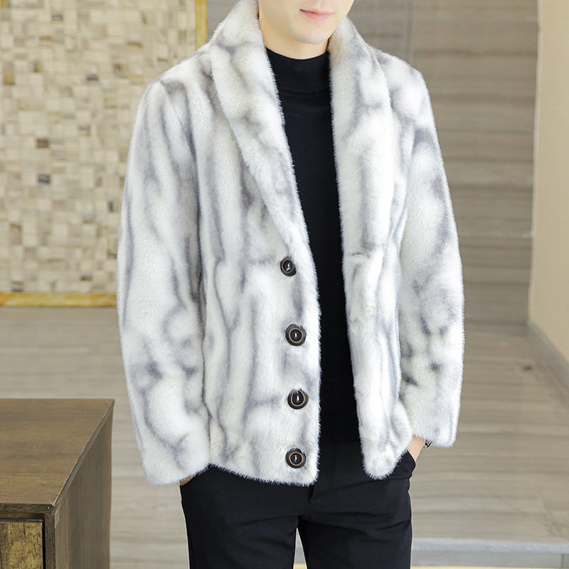 Men's Winter Fur Coat