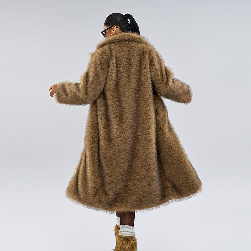 Winter Fur Overcoat